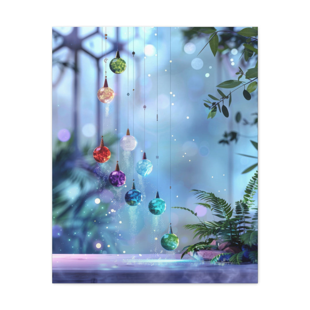Whimsical Hanging Orbs - Modern Oasis Sensory Design & Art Studio - Canvas