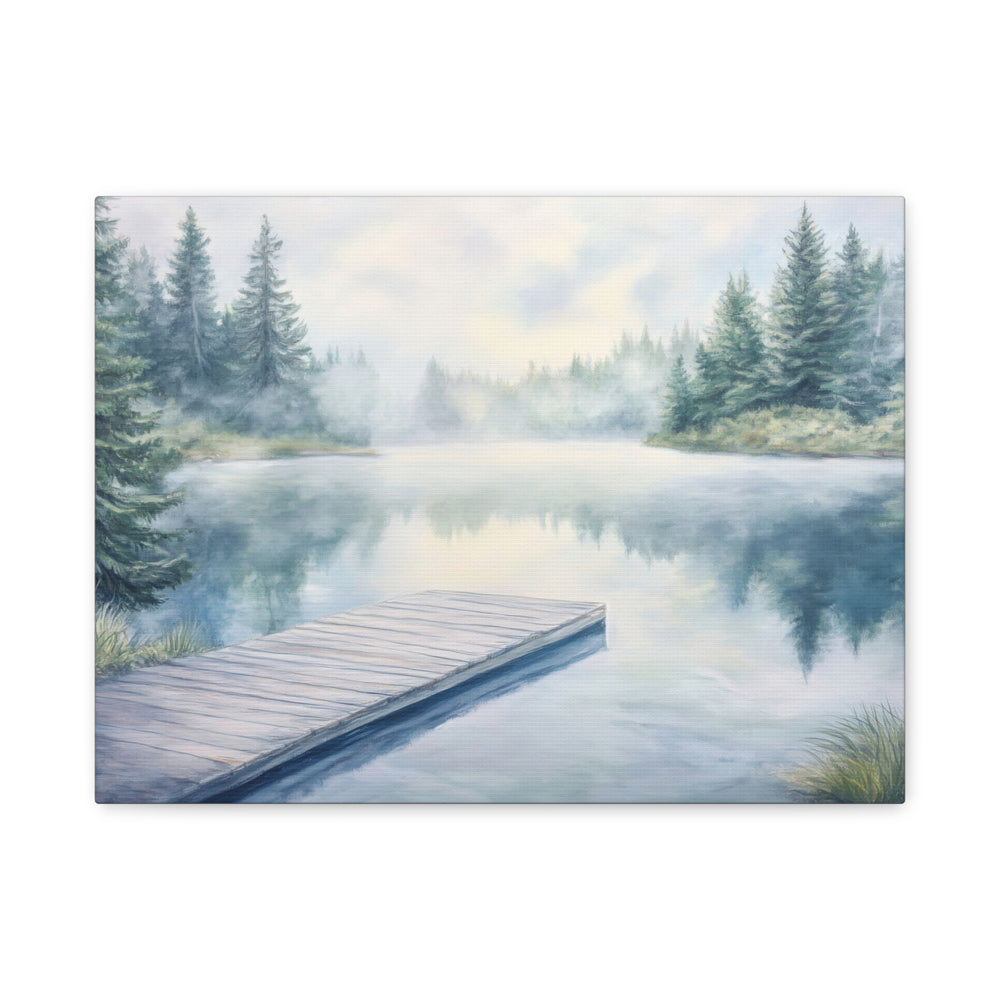 Tranquil Lake - Modern Oasis Sensory Design & Art Studio - Canvas