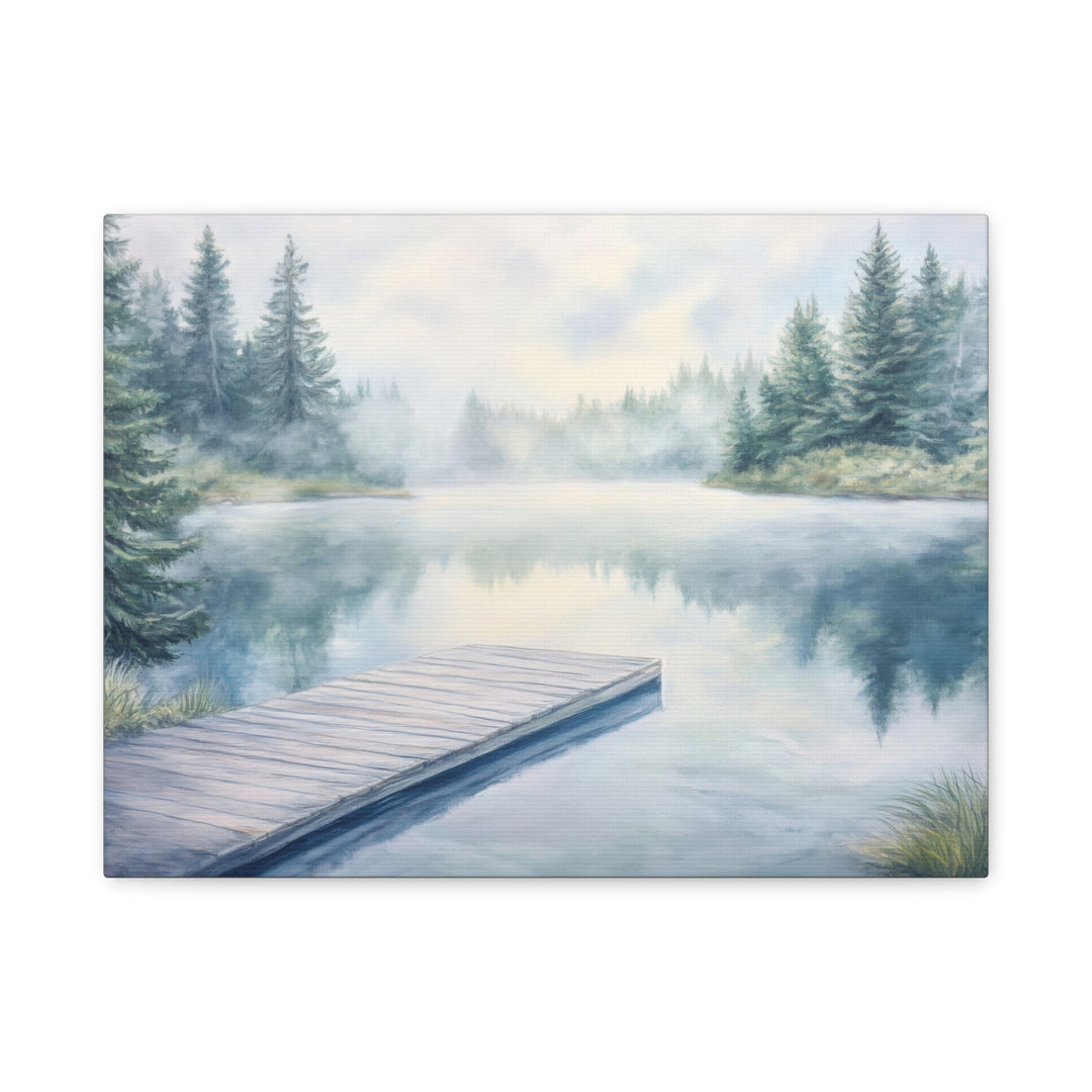 Tranquil Lake - Modern Oasis Sensory Design & Art Studio - Canvas