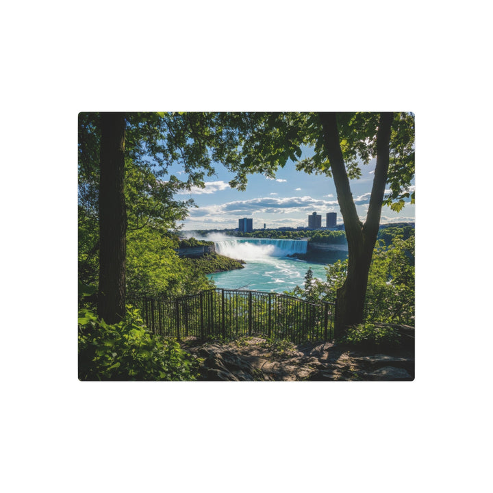 Waterfall Serenity Metal Art - Modern Oasis Sensory Design & Art Studio - Home Decor