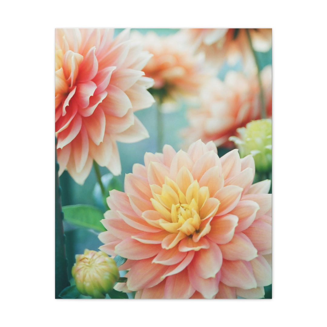 Pastel Floral - Modern Oasis Sensory Design & Art Studio - Canvas