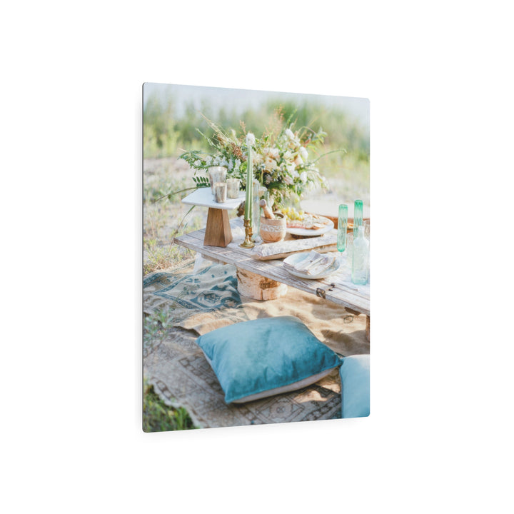 Outdoor Picnic Metal Art - Modern Oasis Sensory Design & Art Studio - Home Decor