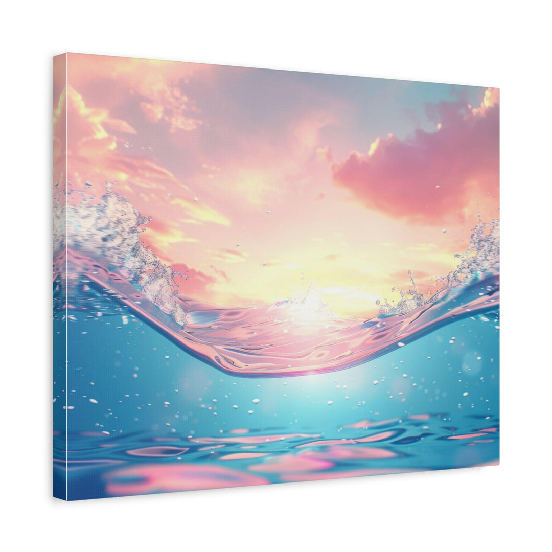 Serene Water - Modern Oasis Sensory Design & Art Studio - Canvas