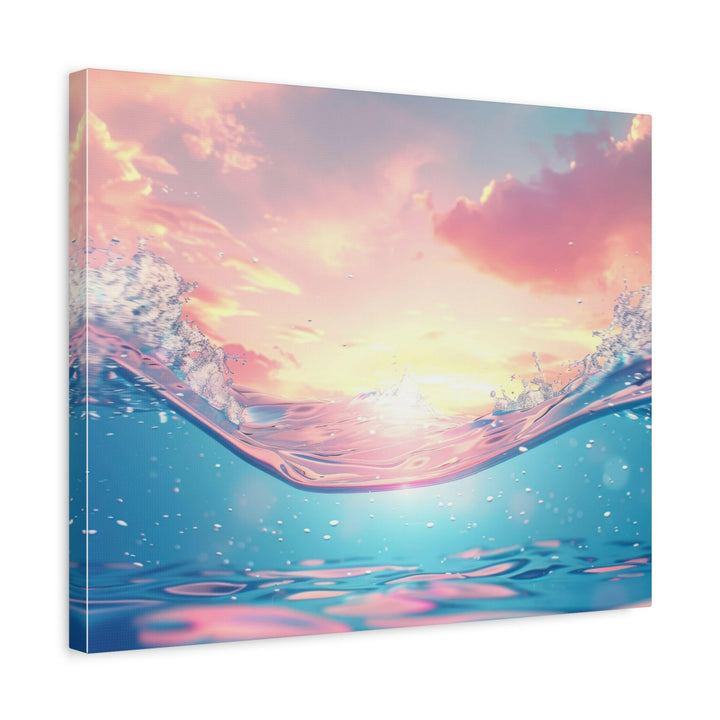 Serene Water - Modern Oasis Sensory Design & Art Studio - Canvas