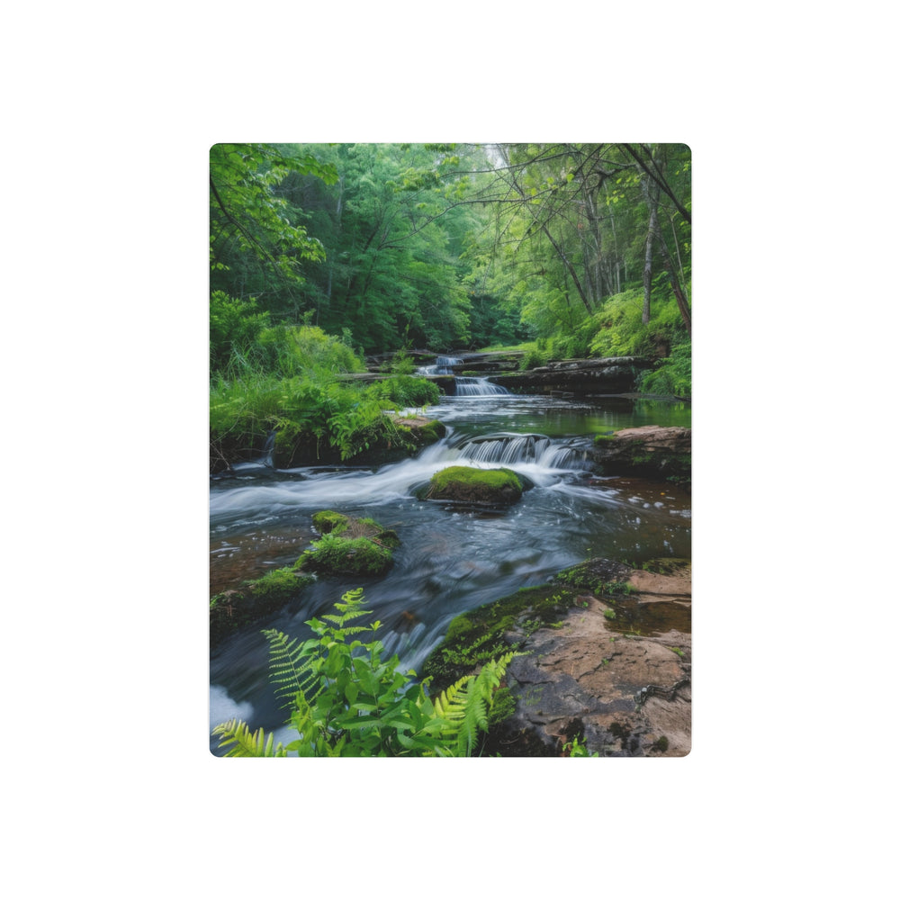 Nature River Scene Metal Art - Modern Oasis Sensory Design & Art Studio - Home Decor