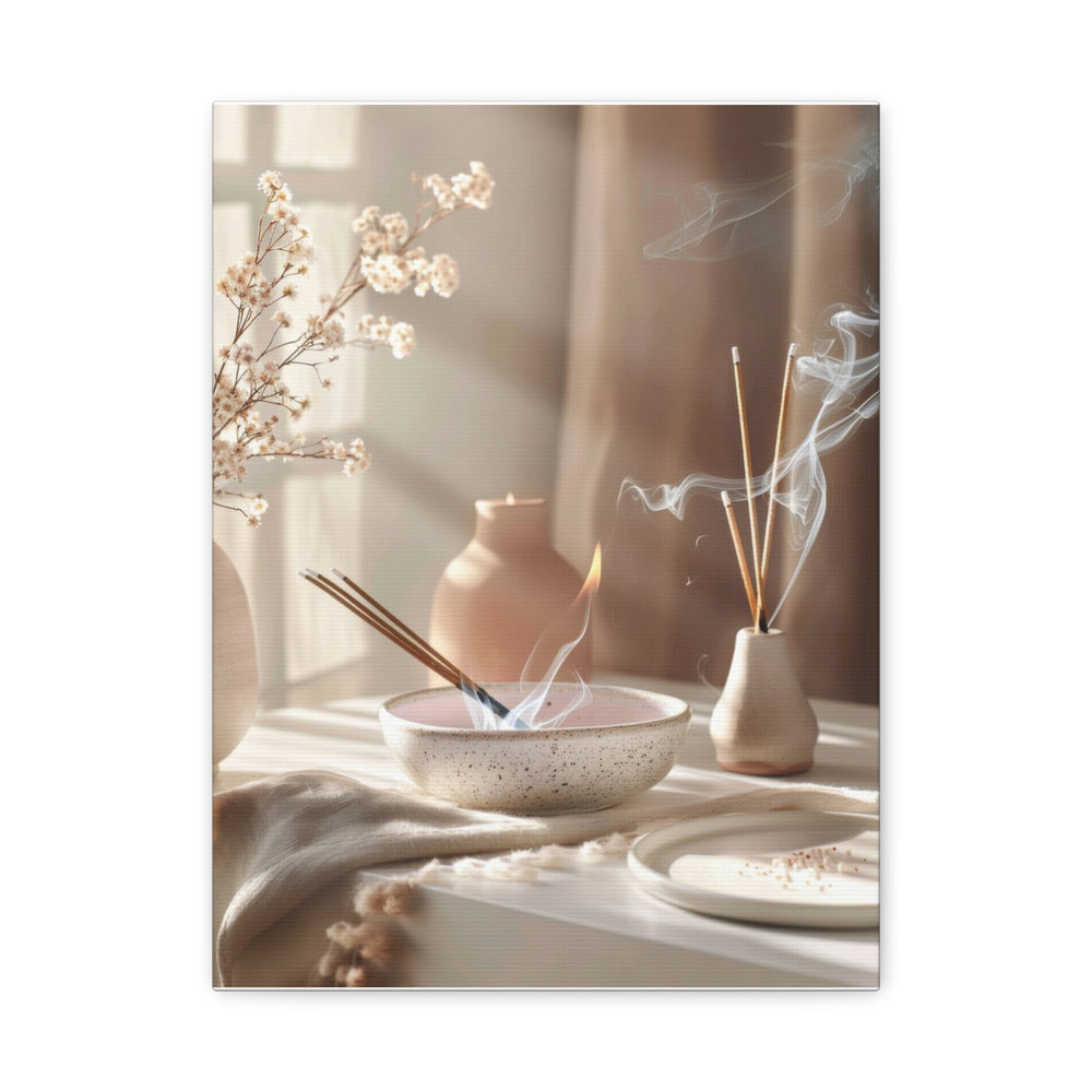Serene Aroma - Modern Oasis Sensory Design & Art Studio - Canvas