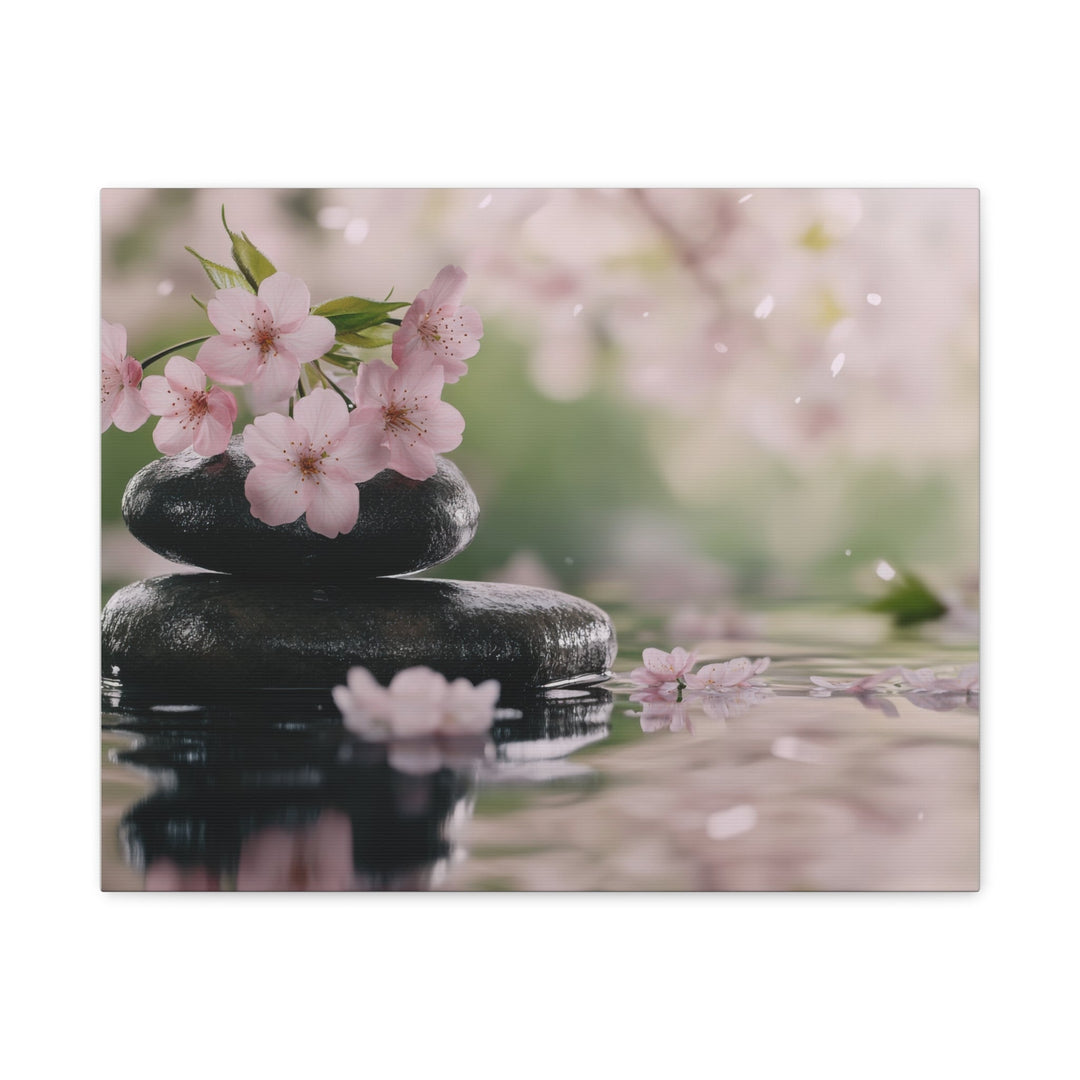 Blossoms in Balance - Modern Oasis Sensory Design & Art Studio - Canvas