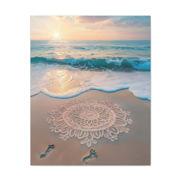 Serene Beach - Modern Oasis Sensory Design & Art Studio - Canvas