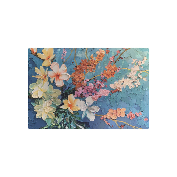 Floral Touch Metal Art - Modern Oasis Sensory Design & Art Studio - Home Decor
