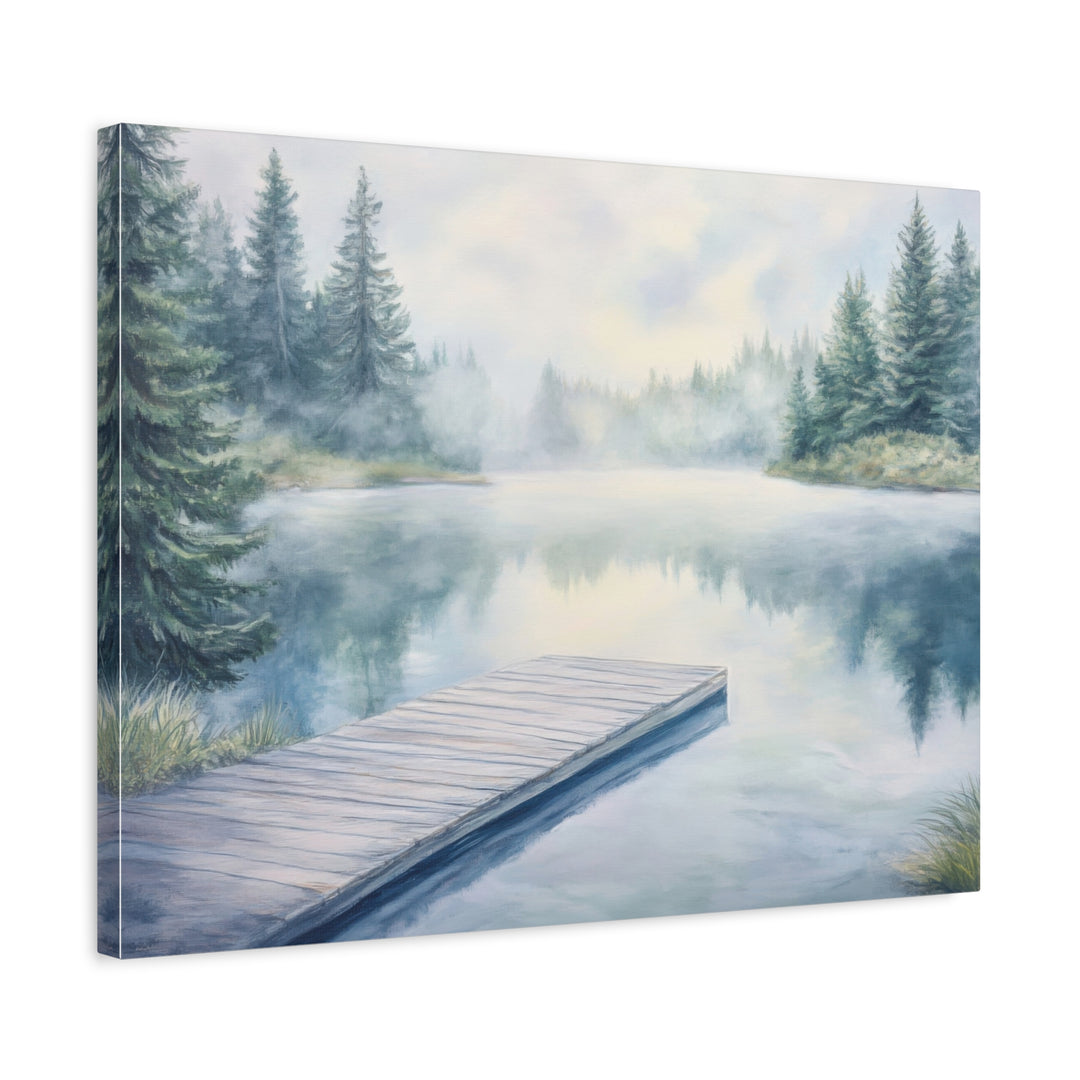 Tranquil Lake - Modern Oasis Sensory Design & Art Studio - Canvas