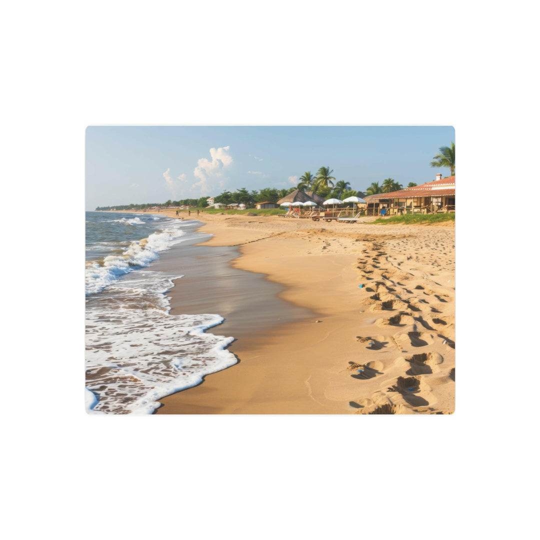 Beach Serenity Metal Art - Modern Oasis Sensory Design & Art Studio - Home Decor