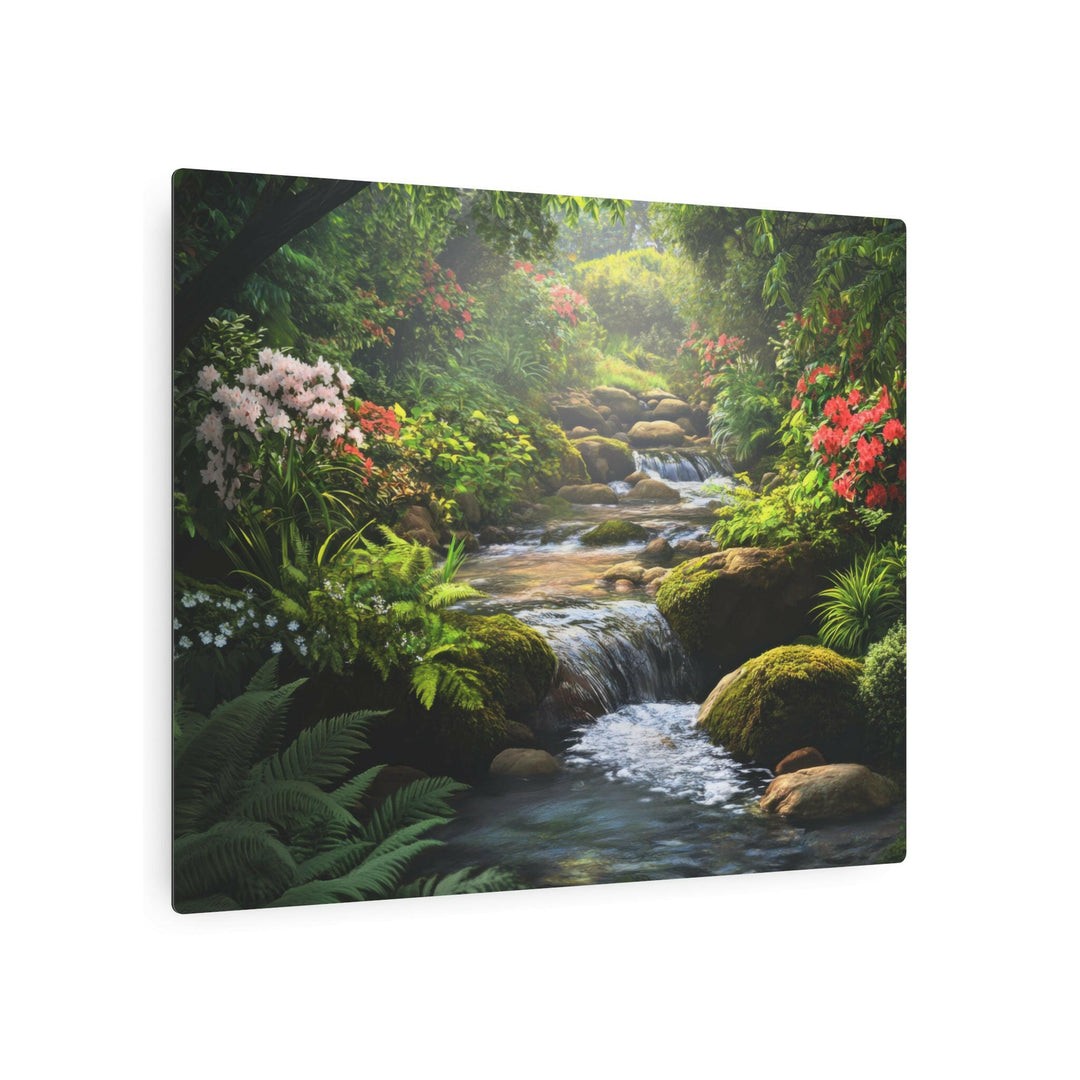 Serene Stream Metal Art - Modern Oasis Sensory Design & Art Studio - Home Decor