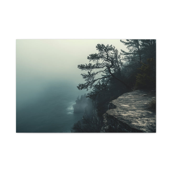 Misty Cliff - Modern Oasis Sensory Design & Art Studio - Canvas