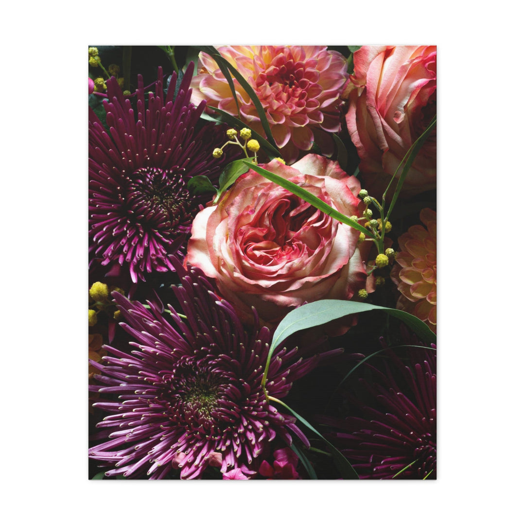 Lunar Floral - Modern Oasis Sensory Design & Art Studio - Canvas