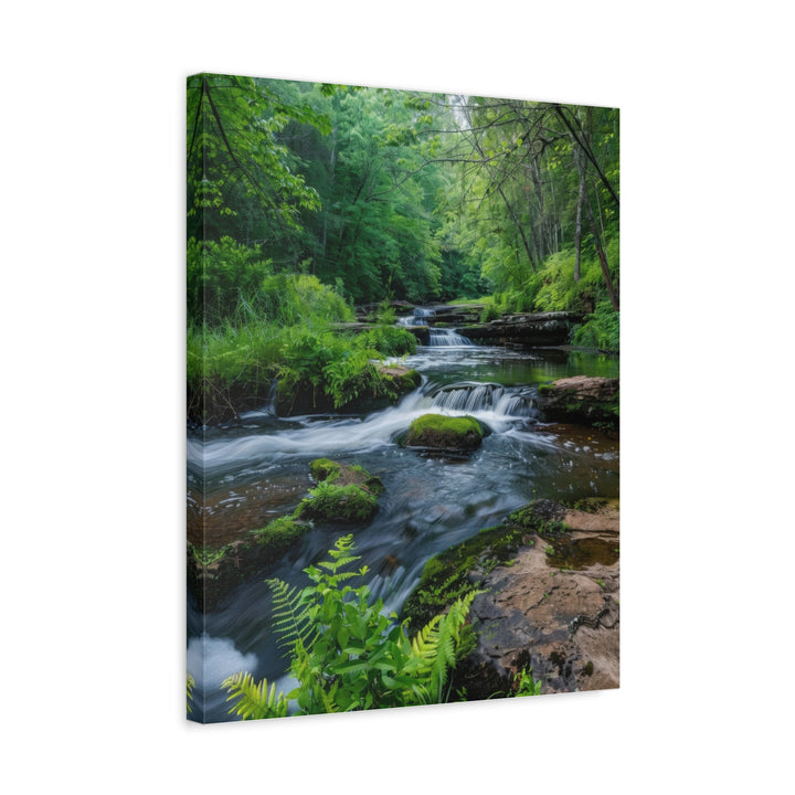 Nature River Scene - Modern Oasis Sensory Design & Art Studio - Canvas
