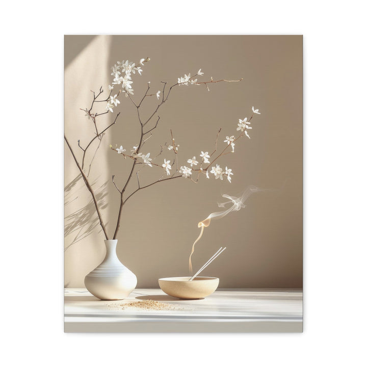 Serene Petals - Modern Oasis Sensory Design & Art Studio - Canvas