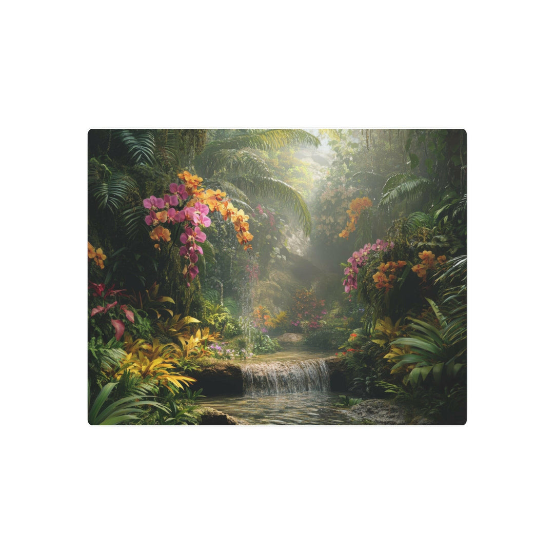 Serene Jungle Metal Art - Modern Oasis Sensory Design & Art Studio - Home Decor