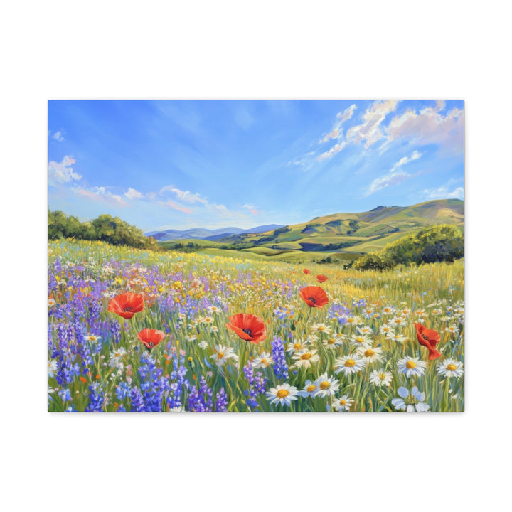 Blooming Serenity - Modern Oasis Sensory Design & Art Studio - Canvas
