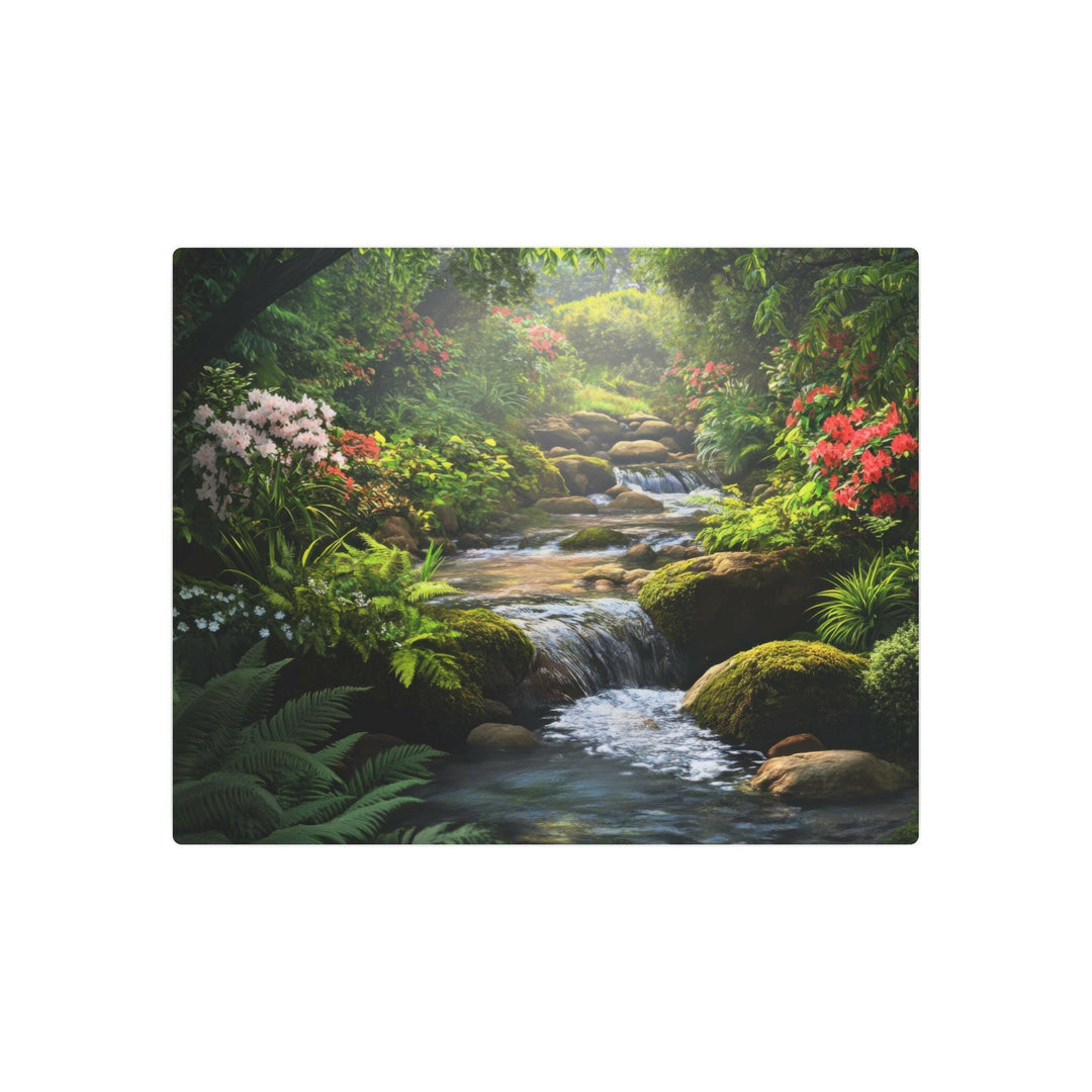 Serene Stream Metal Art - Modern Oasis Sensory Design & Art Studio - Home Decor