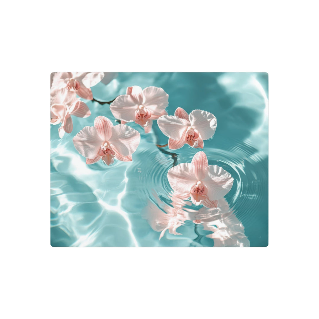 Tranquil Bloom Metal Art - Modern Oasis Sensory Design & Art Studio - Home Decor