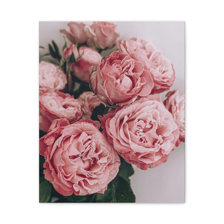 Pink Blooming Roses - Modern Oasis Sensory Design & Art Studio - Canvas