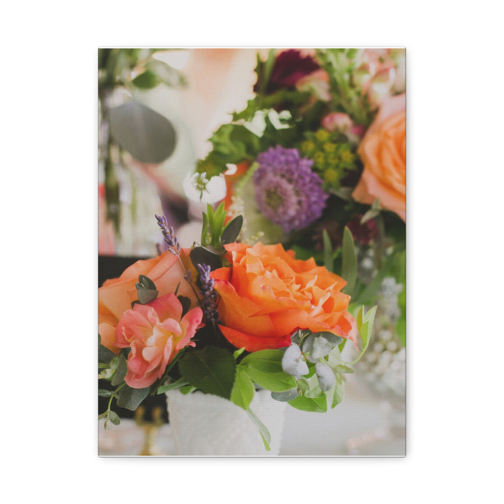 Vibrant Floral - Modern Oasis Sensory Design & Art Studio - Canvas