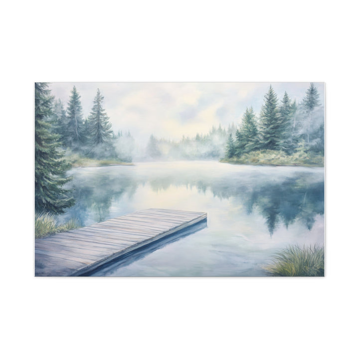 Tranquil Lake - Modern Oasis Sensory Design & Art Studio - Canvas
