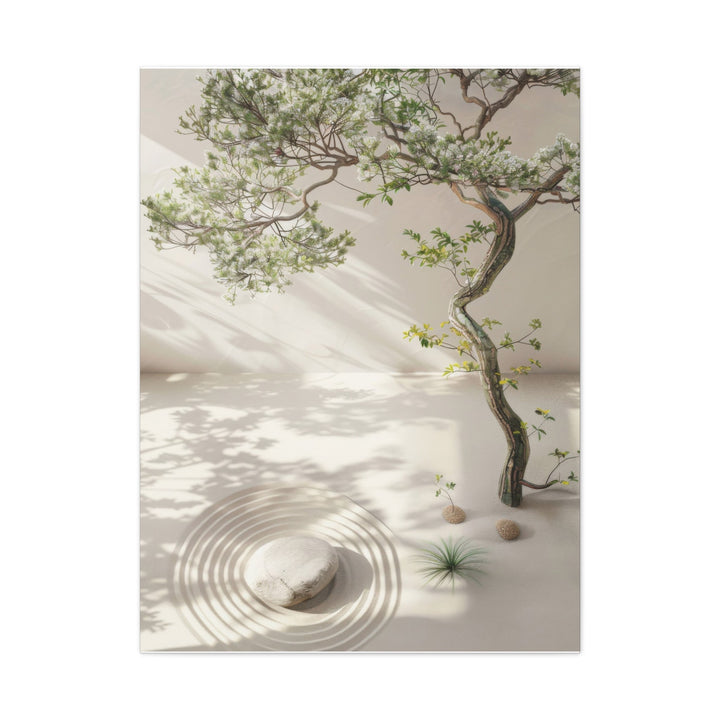 Tranquil Tree Space - Modern Oasis Sensory Design & Art Studio - Canvas