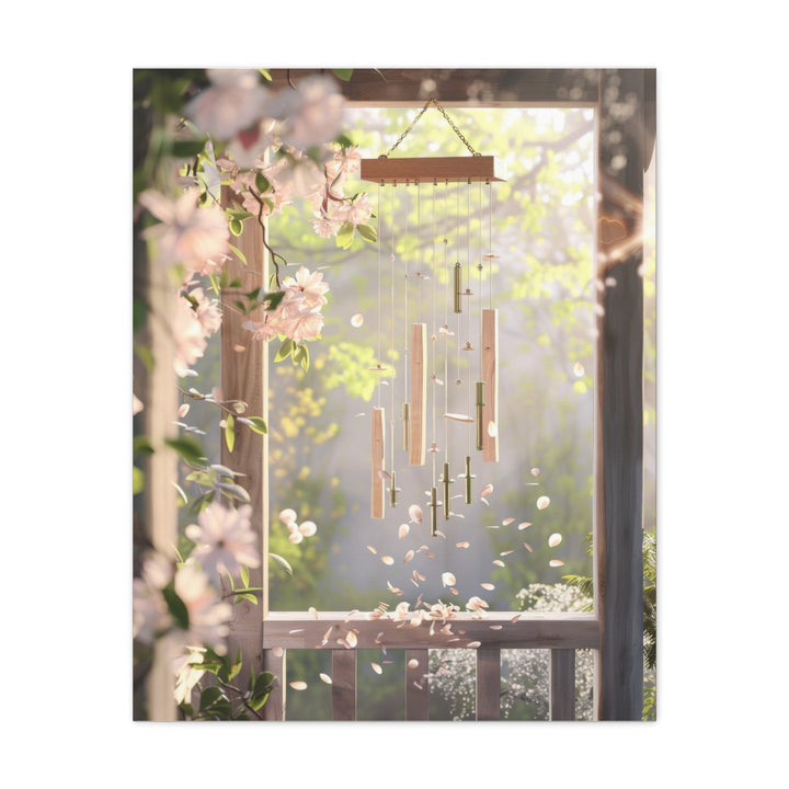 Serene Wind Chime - Modern Oasis Sensory Design & Art Studio - Canvas