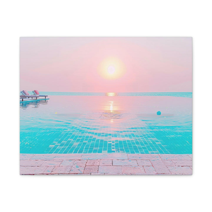 Tranquil Sunset - Modern Oasis Sensory Design & Art Studio - Canvas