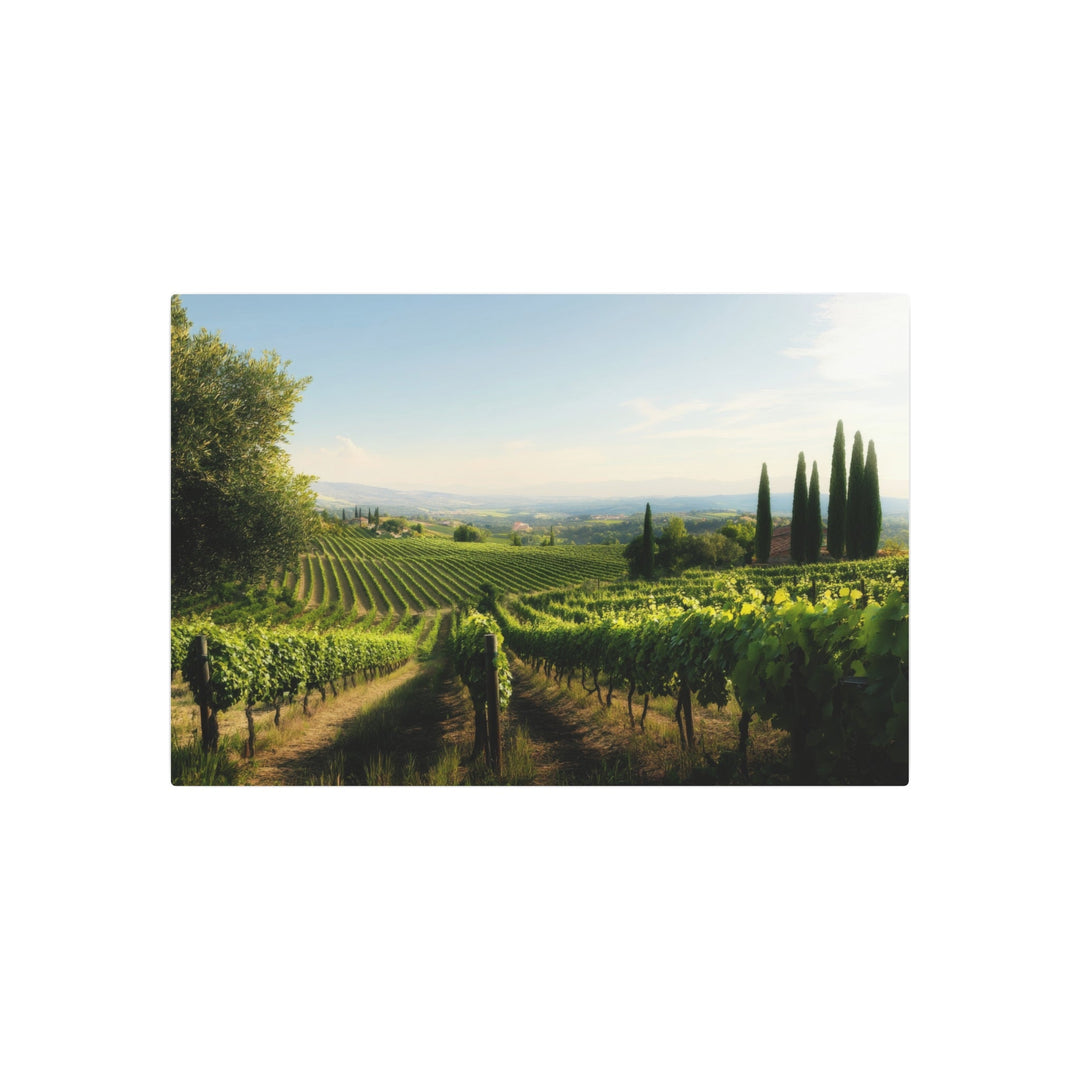 Vineyard Serenity Metal Art - Modern Oasis Sensory Design & Art Studio - Home Decor
