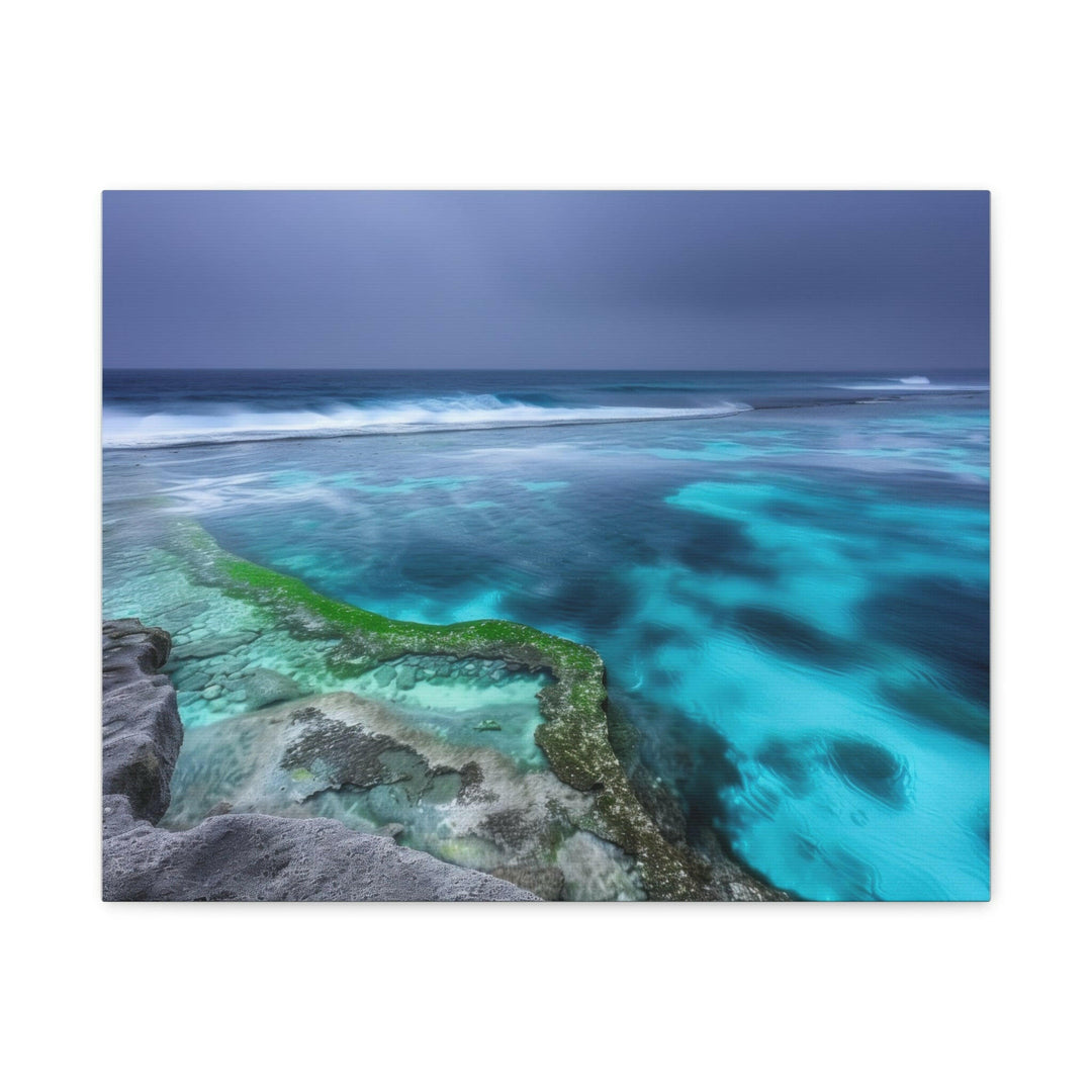 Serene Ocean Waves - Modern Oasis Sensory Design & Art Studio - Canvas