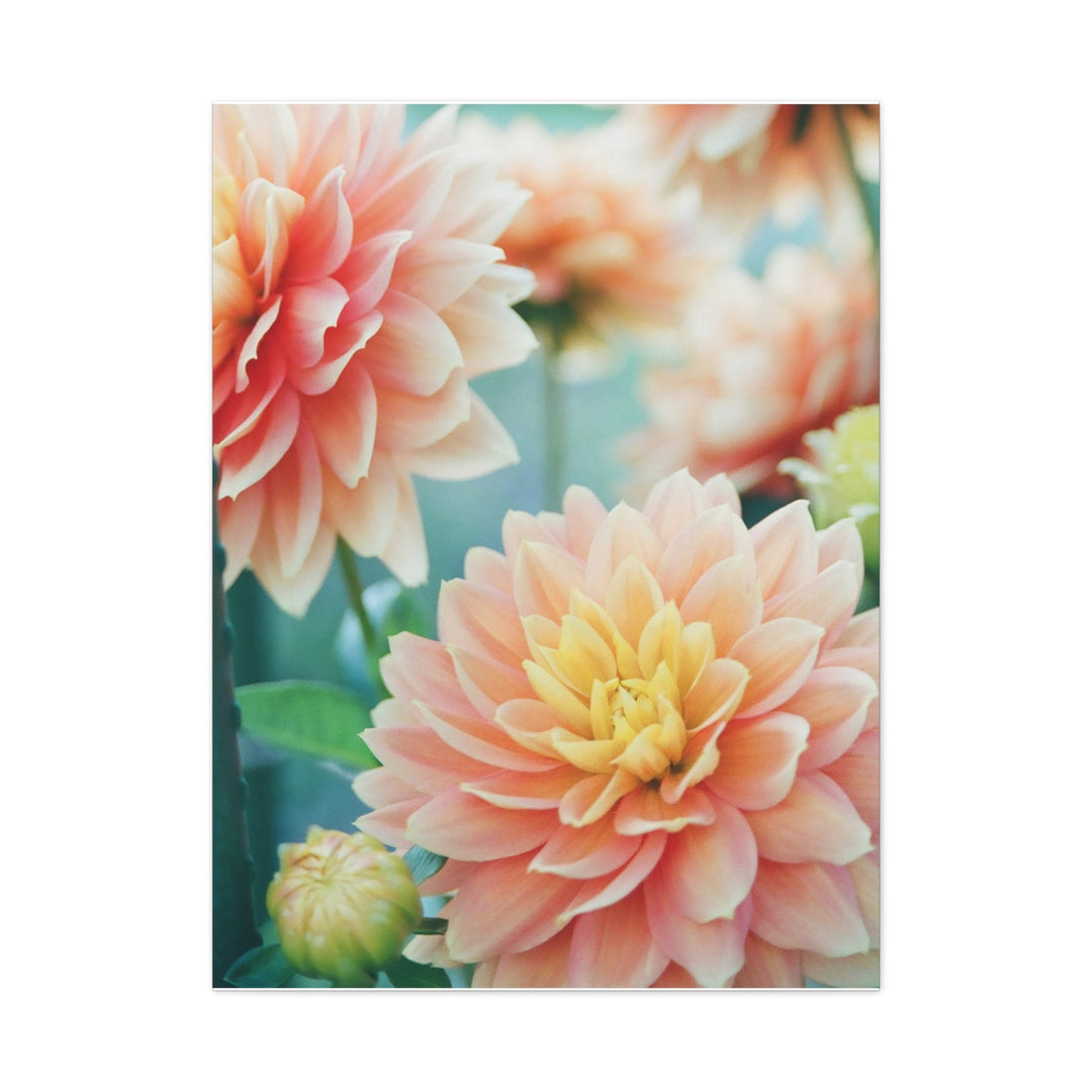 Pastel Floral - Modern Oasis Sensory Design & Art Studio - Canvas