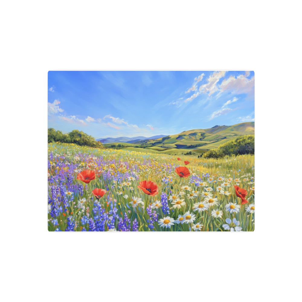 Blooming Serenity Metal Art - Modern Oasis Sensory Design & Art Studio - Home Decor