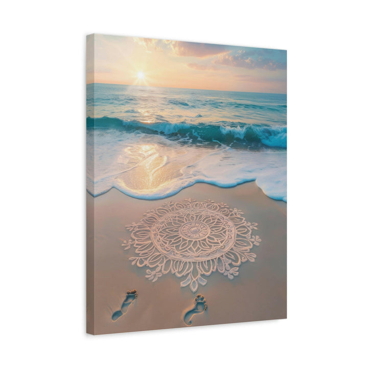 Serene Beach - Modern Oasis Sensory Design & Art Studio - Canvas