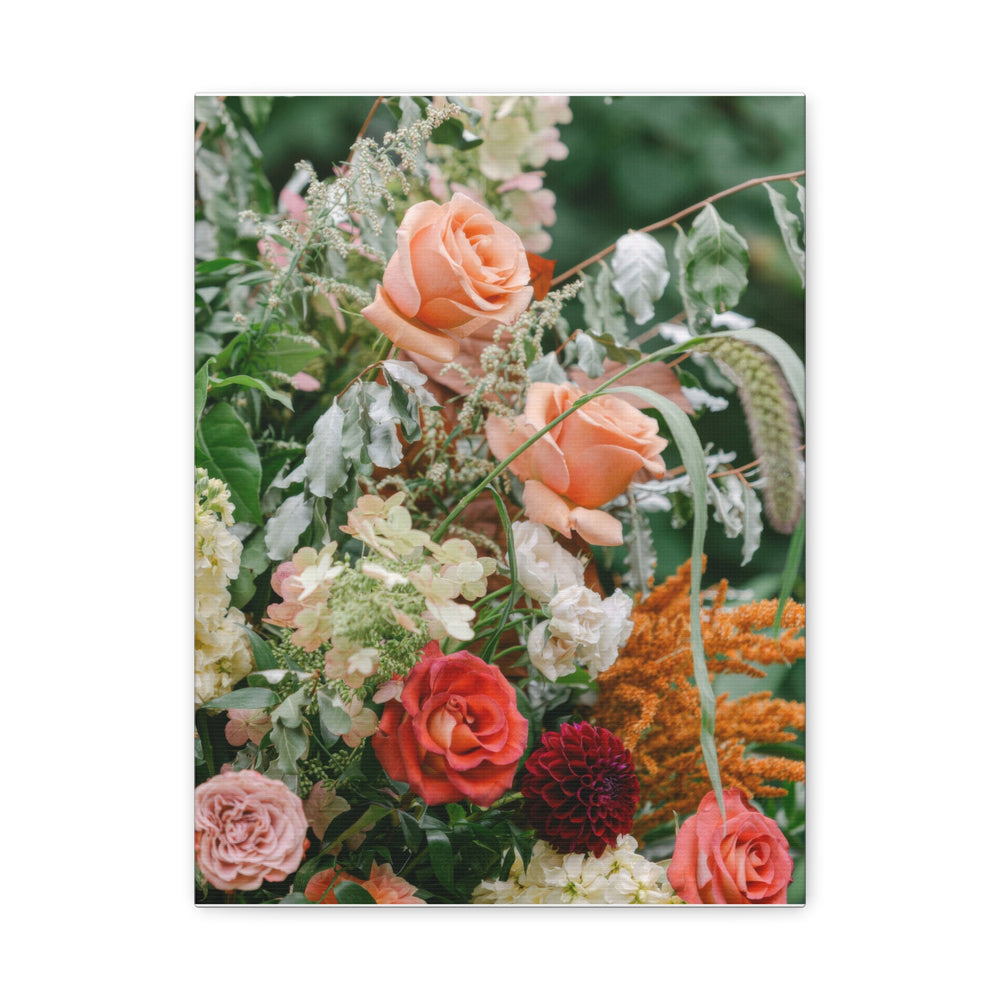 Flower Flourish - Modern Oasis Sensory Design & Art Studio - Canvas
