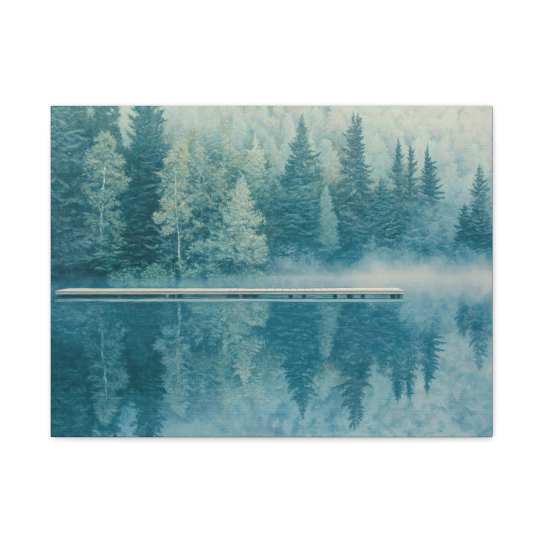 Misty Dock - Modern Oasis Sensory Design & Art Studio - Canvas