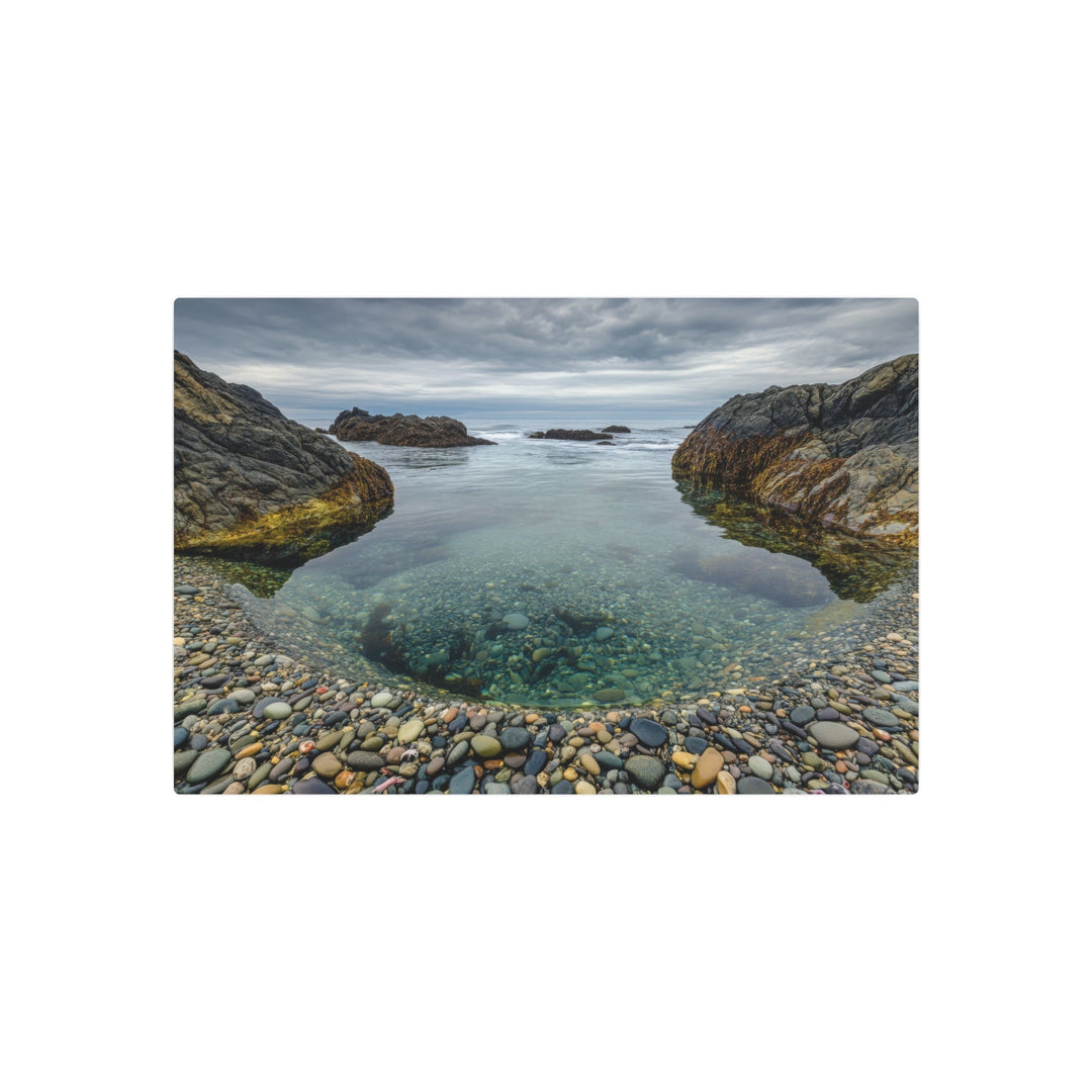 Coastal Serenity Metal Art - Modern Oasis Sensory Design & Art Studio - Home Decor