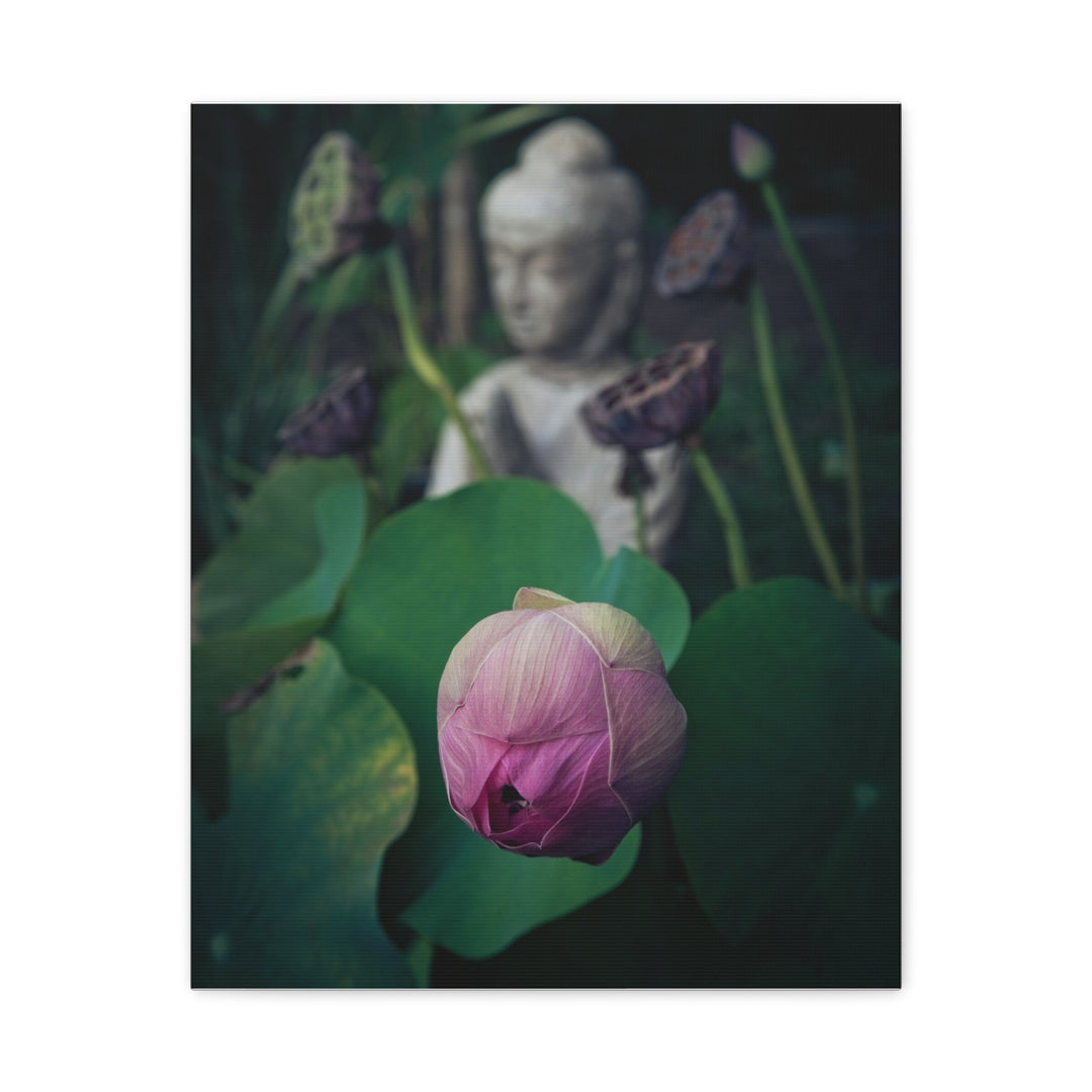 Serene Lotus - Modern Oasis Sensory Design & Art Studio - Canvas