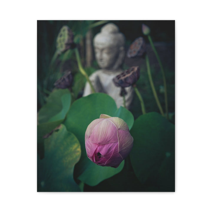 Serene Lotus - Modern Oasis Sensory Design & Art Studio - Canvas