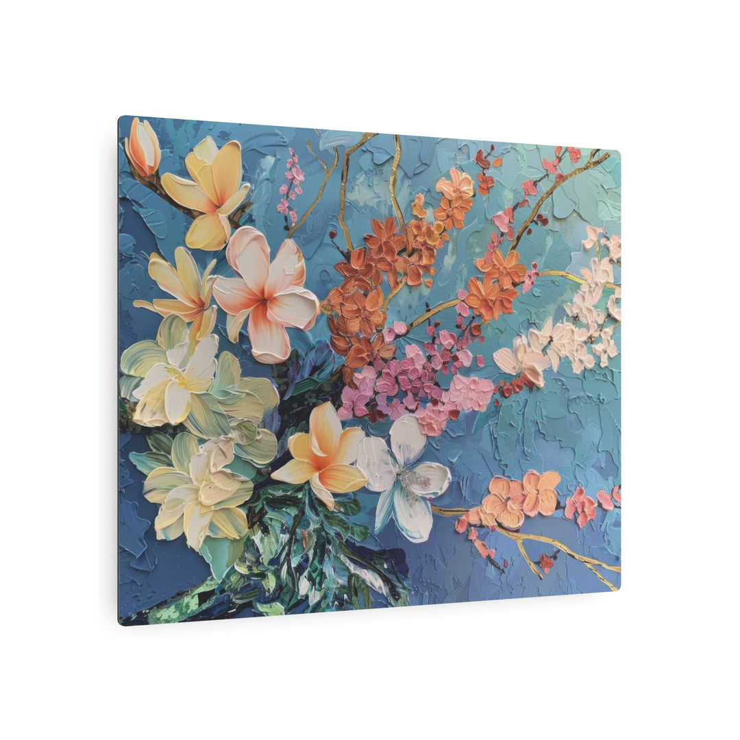 Floral Touch Metal Art - Modern Oasis Sensory Design & Art Studio - Home Decor