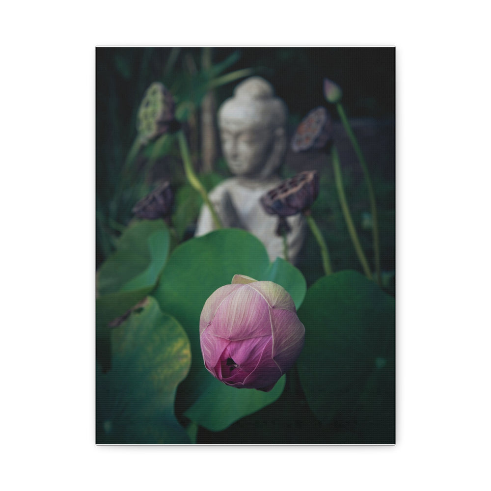 Serene Lotus - Modern Oasis Sensory Design & Art Studio - Canvas