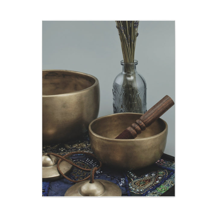 Singing Bowl - Modern Oasis Sensory Design & Art Studio - Canvas