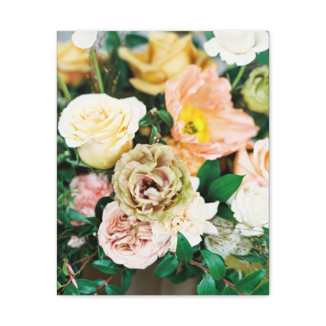 Petal Paradise - Modern Oasis Sensory Design & Art Studio - Canvas