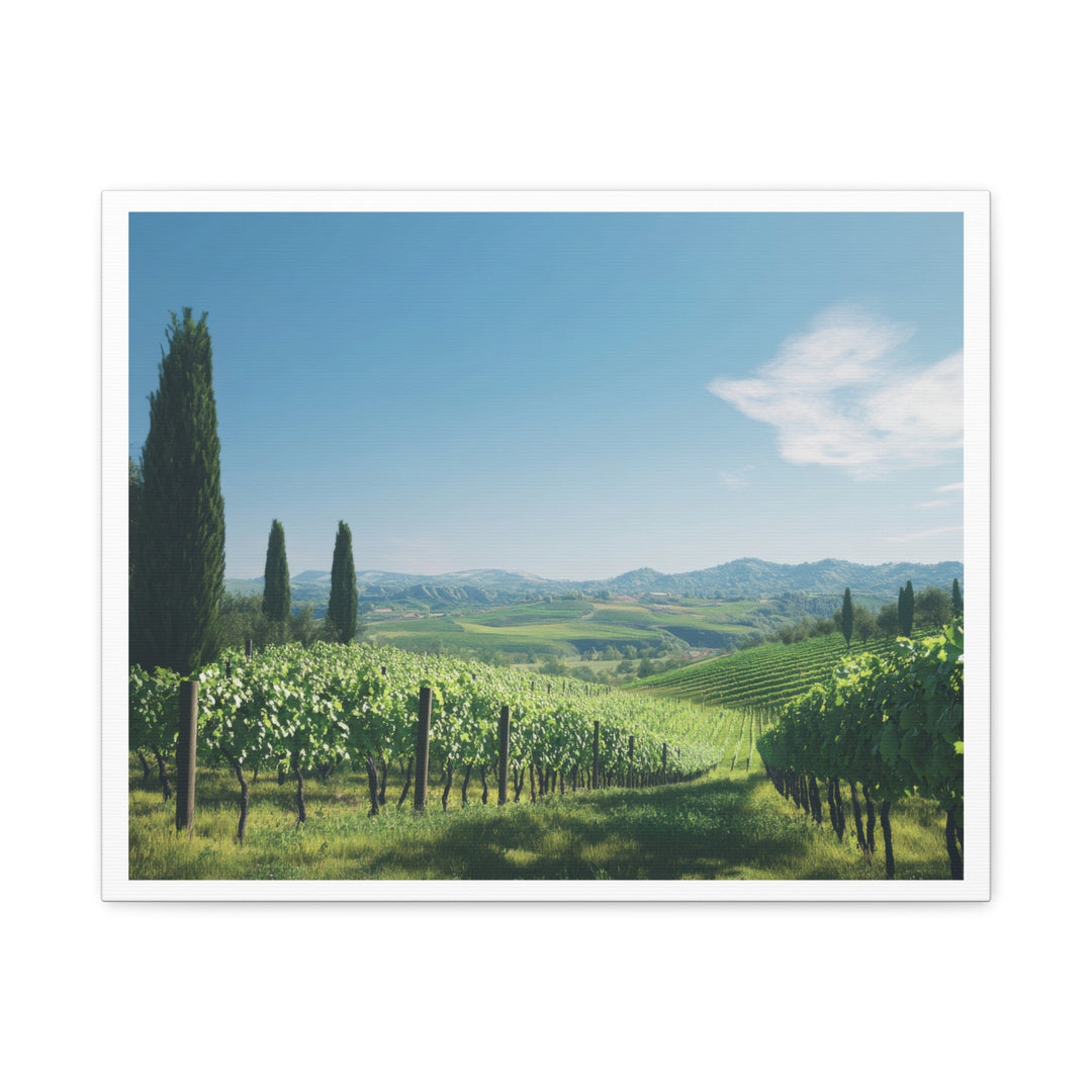 Lush Vineyard - Modern Oasis Sensory Design & Art Studio - Canvas