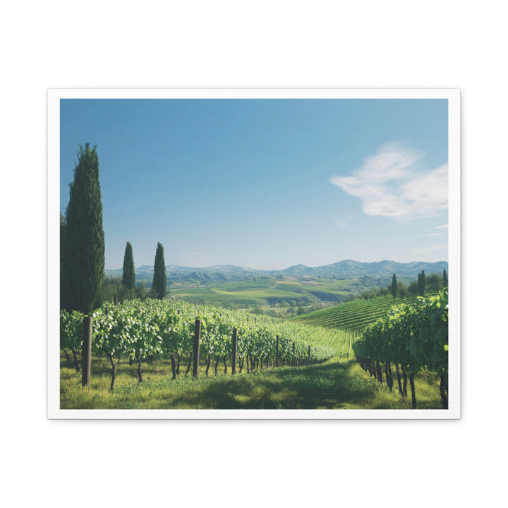 Lush Vineyard - Modern Oasis Sensory Design & Art Studio - Canvas
