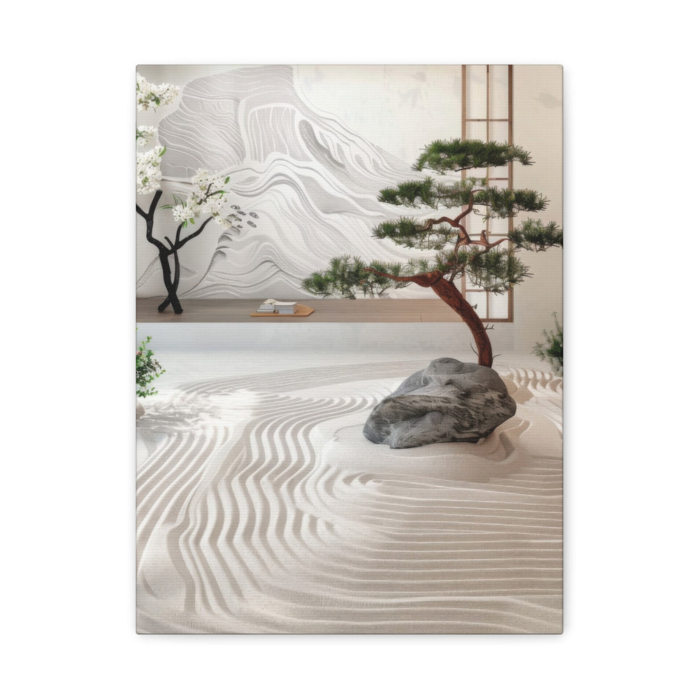 Serene Landscape - Modern Oasis Sensory Design & Art Studio - Canvas