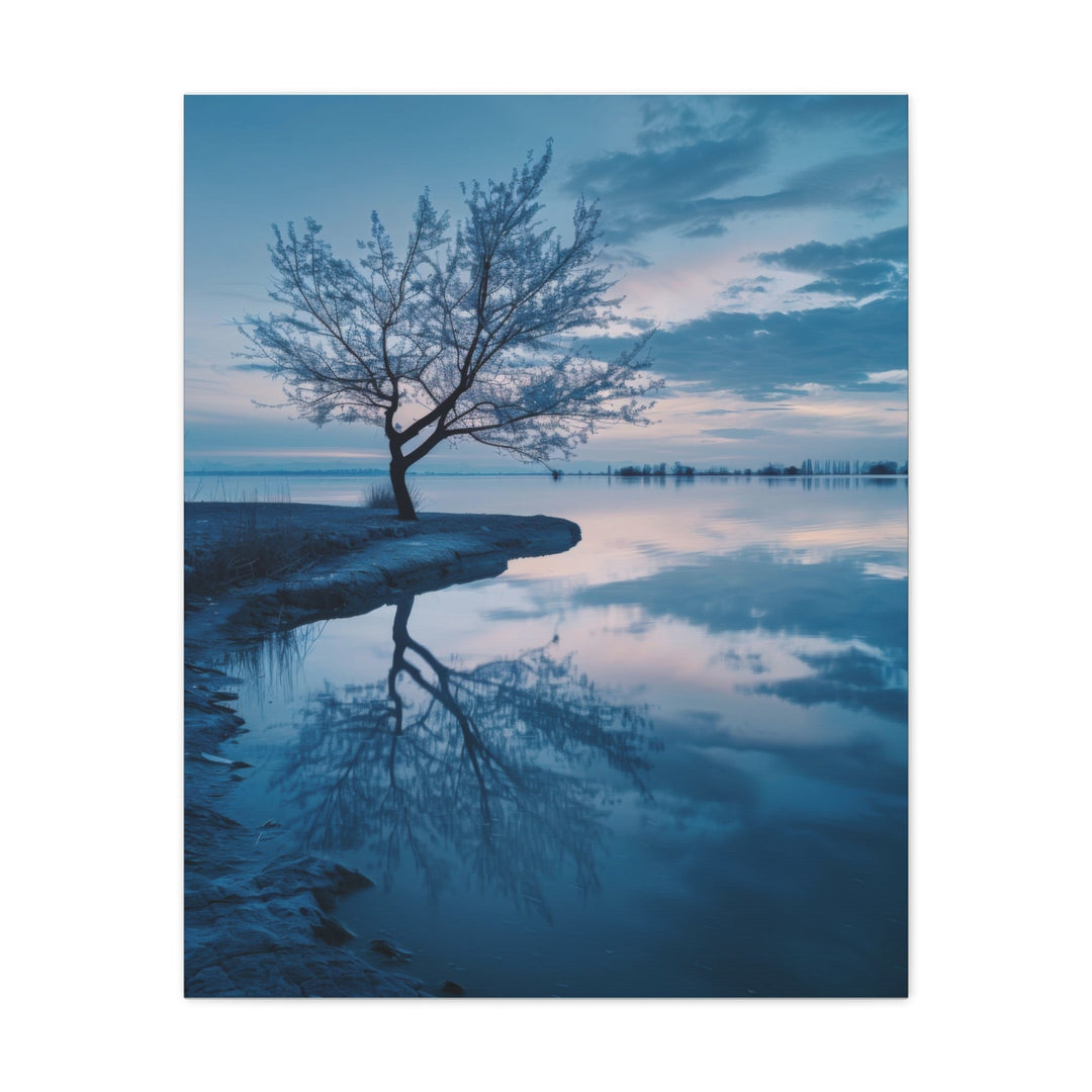 Serene Lake - Modern Oasis Sensory Design & Art Studio - Canvas