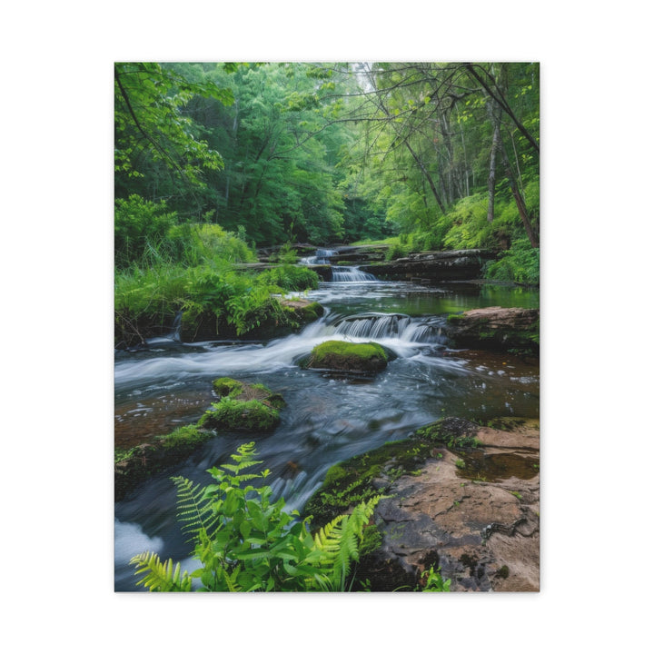 Nature River Scene - Modern Oasis Sensory Design & Art Studio - Canvas
