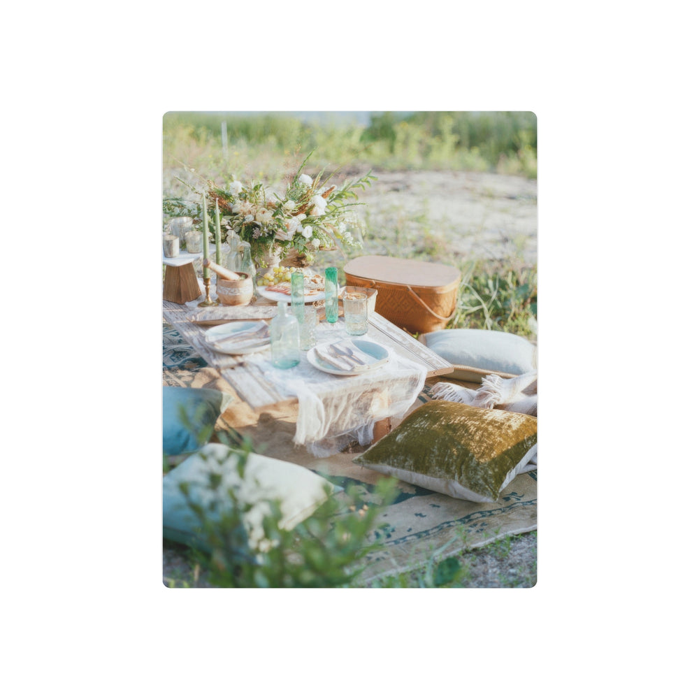 Cozy Picnic Metal Art - Modern Oasis Sensory Design & Art Studio - Home Decor